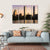 Skyline Of Buildings At Las Condes District Canvas Wall Art-4 Horizontal-Gallery Wrap-34" x 24"-Tiaracle