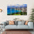 Skyline Of Honolulu Canvas Wall Art-5 Horizontal-Gallery Wrap-22" x 12"-Tiaracle