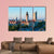 Skyline Of Leipzig With Town Hall At Sunset Canvas Wall Art-3 Horizontal-Gallery Wrap-25" x 16"-Tiaracle