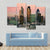 Skyline Of London Canvas Wall Art-4 Pop-Gallery Wrap-50" x 32"-Tiaracle