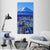 Skyline Of Mt. Fuji And Yokohama Vertical Canvas Wall Art-3 Vertical-Gallery Wrap-12" x 25"-Tiaracle