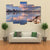 Skyline Of Perth Across The Swan River Canvas Wall Art-5 Pop-Gallery Wrap-47" x 32"-Tiaracle