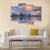 Skyline Of Perth Canvas Wall Art-4 Pop-Gallery Wrap-50" x 32"-Tiaracle