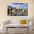 Skyline Strasbourg In Alsace Canvas Wall Art-3 Horizontal-Gallery Wrap-37" x 24"-Tiaracle