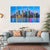 Skyscrapers In Shanghai Financial District Canvas Wall Art-5 Horizontal-Gallery Wrap-22" x 12"-Tiaracle