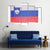 Slovenian Flag Canvas Wall Art-5 Pop-Gallery Wrap-47" x 32"-Tiaracle