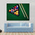 Snooker Table Canvas Wall Art-1 Piece-Gallery Wrap-48" x 32"-Tiaracle