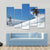 Snowboarder Jumping Motion Canvas Wall Art-1 Piece-Gallery Wrap-48" x 32"-Tiaracle