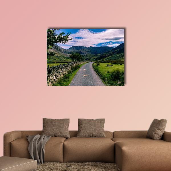 Snowdonia National Park Canvas Wall Art-1 Piece-Gallery Wrap-36" x 24"-Tiaracle