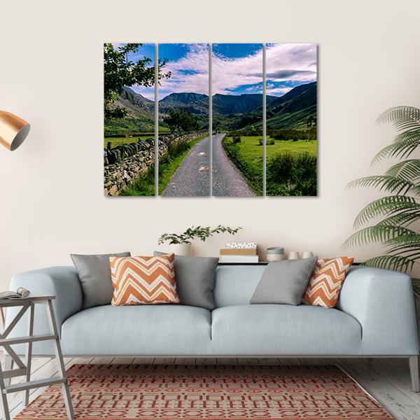 Snowdonia National Park Canvas Wall Art-4 Horizontal-Gallery Wrap-34" x 24"-Tiaracle
