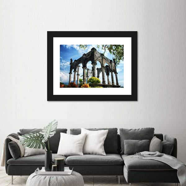 Soekasada Architecture In Indonesia Canvas Wall Art-3 Horizontal-Gallery Wrap-25" x 16"-Tiaracle