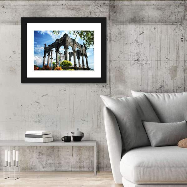 Soekasada Architecture In Indonesia Canvas Wall Art-3 Horizontal-Gallery Wrap-25" x 16"-Tiaracle