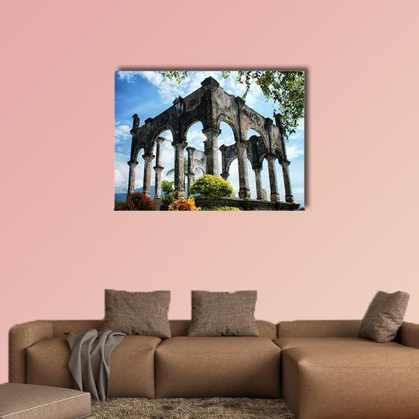 Soekasada Architecture In Indonesia Canvas Wall Art-1 Piece-Gallery Wrap-48" x 32"-Tiaracle