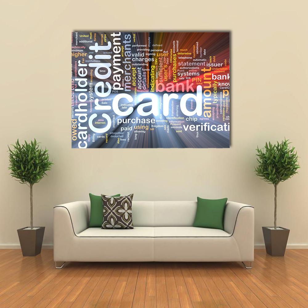 Software Package Box Word Cloud Concept Canvas Wall Art-1 Piece-Gallery Wrap-24" x 16"-Tiaracle