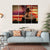 Soldiers In War With Tank Canvas Wall Art-4 Horizontal-Gallery Wrap-34" x 24"-Tiaracle