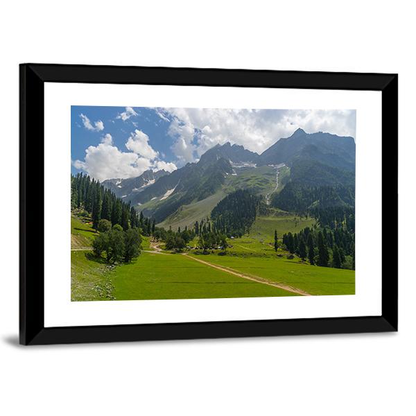 Sonamarg Jammu Kashmir Canvas Wall Art-3 Horizontal-Gallery Wrap-25" x 16"-Tiaracle