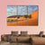 Sossusvlei Landscape In The Namibia Desert Canvas Wall Art-3 Horizontal-Gallery Wrap-37" x 24"-Tiaracle