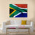 South Africa Flag Canvas Wall Art-1 Piece-Gallery Wrap-24" x 16"-Tiaracle