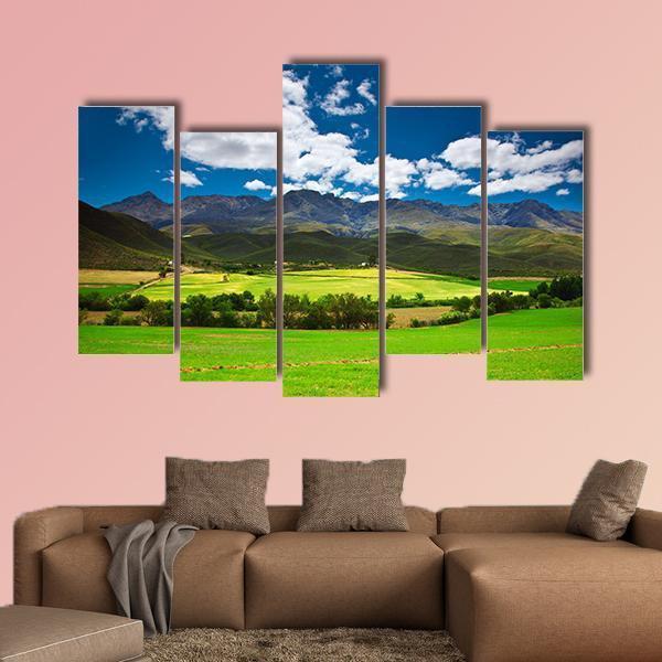South Africa Landscape Canvas Wall Art-5 Pop-Gallery Wrap-47" x 32"-Tiaracle