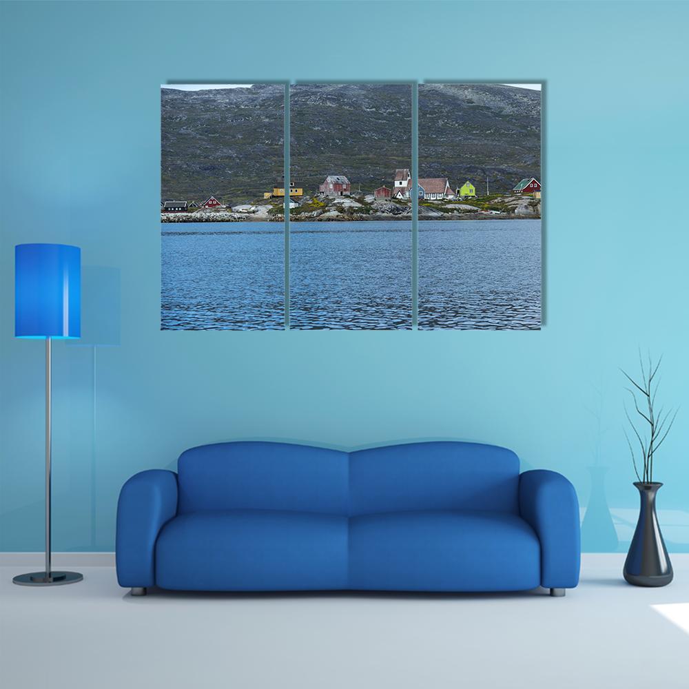 South Greenland Canvas Wall Art-3 Horizontal-Gallery Wrap-37" x 24"-Tiaracle