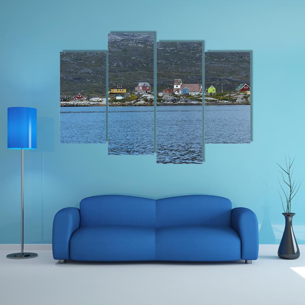 South Greenland Canvas Wall Art-4 Pop-Gallery Wrap-50" x 32"-Tiaracle