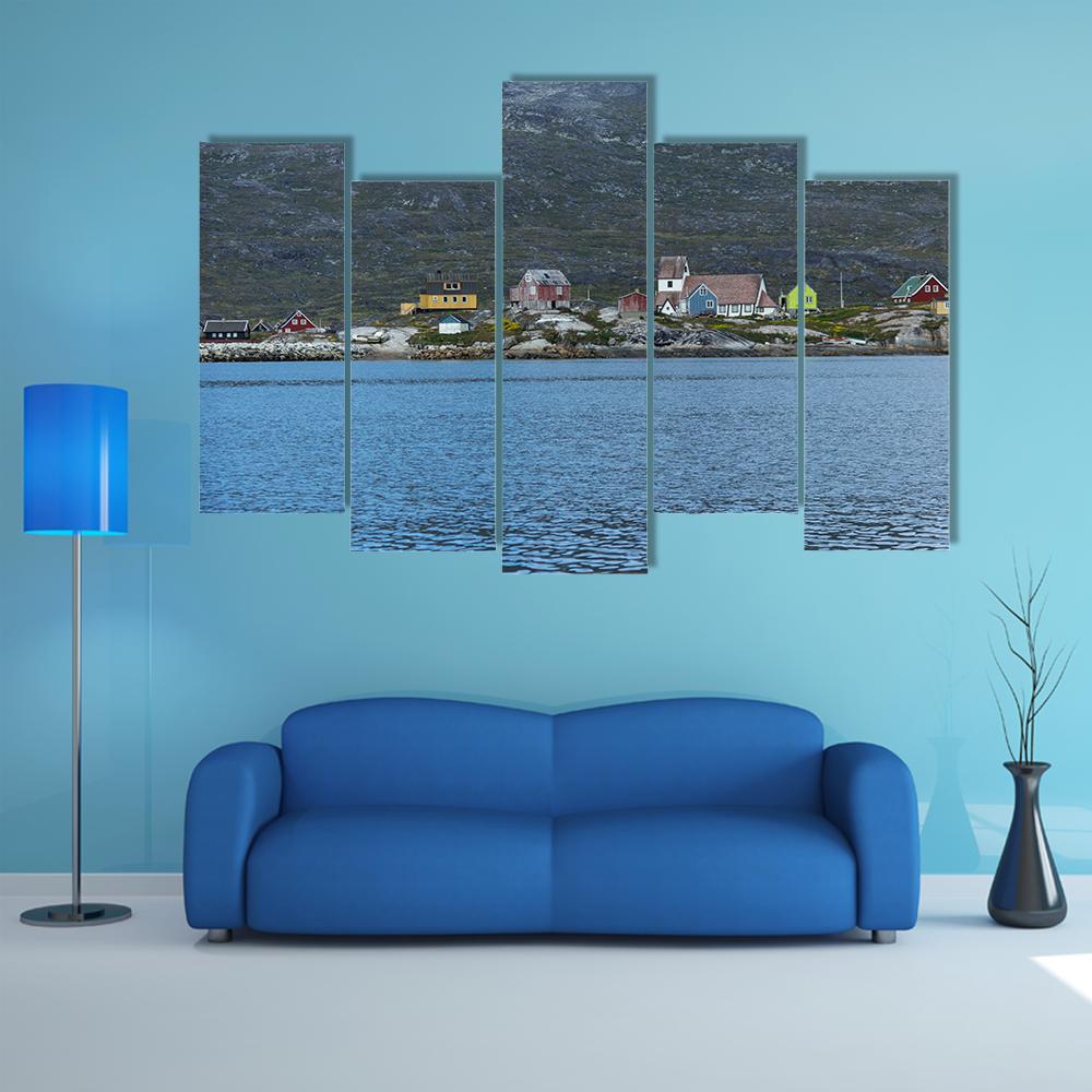 South Greenland Canvas Wall Art-5 Pop-Gallery Wrap-47" x 32"-Tiaracle