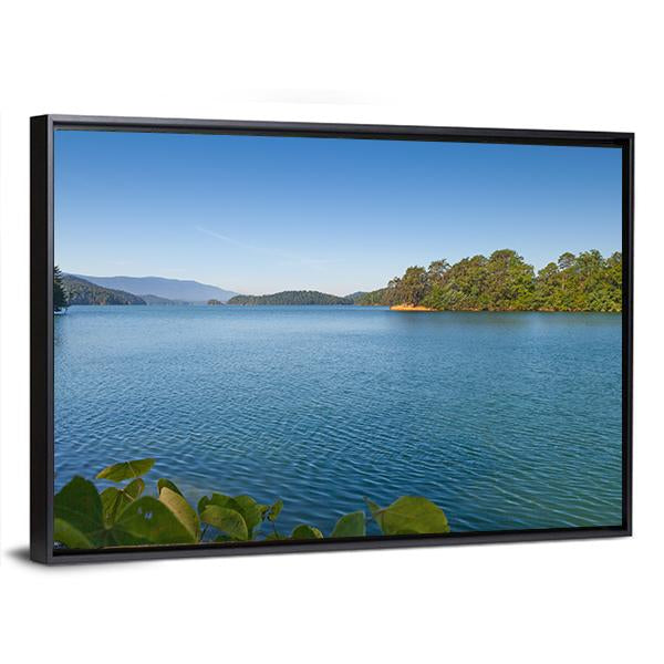 South Holston Lake Canvas Wall Art-3 Horizontal-Gallery Wrap-25" x 16"-Tiaracle