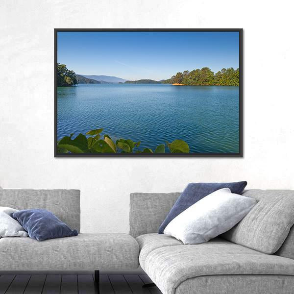South Holston Lake Canvas Wall Art-3 Horizontal-Gallery Wrap-25" x 16"-Tiaracle