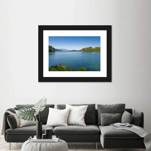 South Holston Lake Canvas Wall Art-3 Horizontal-Gallery Wrap-25" x 16"-Tiaracle