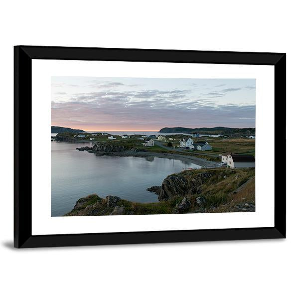 South Twillingate Island In Canada Canvas Wall Art-3 Horizontal-Gallery Wrap-25" x 16"-Tiaracle