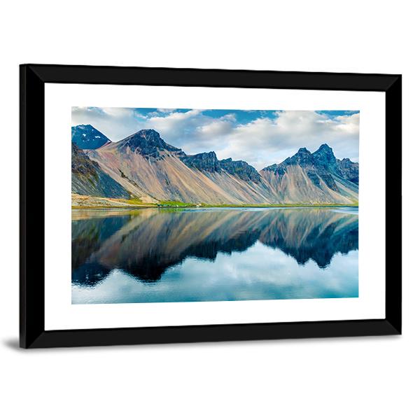 Southeastern Icelandic Coast Canvas Wall Art-3 Horizontal-Gallery Wrap-25" x 16"-Tiaracle