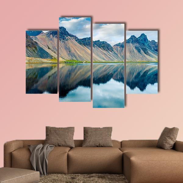 Southeastern Icelandic Coast Canvas Wall Art-4 Pop-Gallery Wrap-50" x 32"-Tiaracle