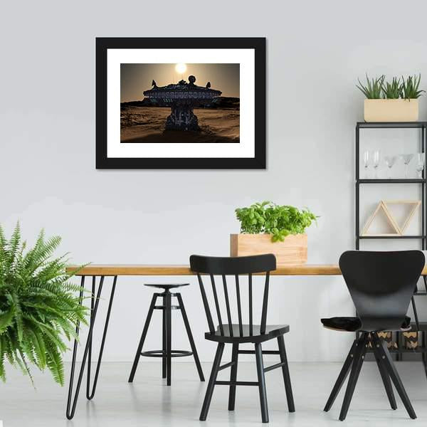 Space Station Canvas Wall Art-3 Horizontal-Gallery Wrap-25" x 16"-Tiaracle