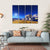 Space Transport Moves Along Mountain Canvas Wall Art-1 Piece-Gallery Wrap-36" x 24"-Tiaracle