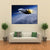 Space Transport On The Sky Canvas Wall Art-4 Horizontal-Gallery Wrap-34" x 24"-Tiaracle