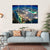 Space View Of Saudi Arabia Canvas Wall Art-5 Horizontal-Gallery Wrap-22" x 12"-Tiaracle