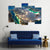 Space View Of Saudi Arabia Canvas Wall Art-1 Piece-Gallery Wrap-48" x 32"-Tiaracle