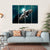 Spaceship About To Enter A Wormhole Canvas Wall Art-1 Piece-Gallery Wrap-36" x 24"-Tiaracle