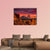 Spectacular Sunrise In Monument Valley Canvas Wall Art-5 Star-Gallery Wrap-62" x 32"-Tiaracle