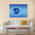 Spermatozoids And Human Egg Canvas Wall Art-1 Piece-Gallery Wrap-48" x 32"-Tiaracle