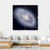 Spiral Galaxy Illustration Canvas Wall Art-4 Square-Gallery Wrap-17" x 17"-Tiaracle