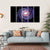 Spiral Galaxy Illustration Of Milky Way Canvas Wall Art-4 Square-Gallery Wrap-17" x 17"-Tiaracle