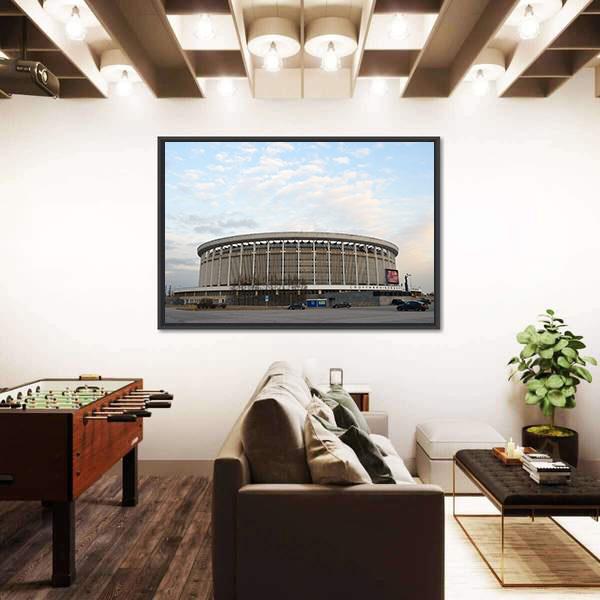 Sports And Concert Complex In Russia Canvas Wall Art-3 Horizontal-Gallery Wrap-25" x 16"-Tiaracle