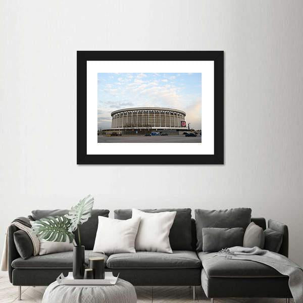 Sports And Concert Complex In Russia Canvas Wall Art-3 Horizontal-Gallery Wrap-25" x 16"-Tiaracle