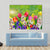 Spring Flowers Daffodils And Tulips Canvas Wall Art-5 Horizontal-Gallery Wrap-22" x 12"-Tiaracle