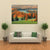 Spring Green Valley In Morning Canvas Wall Art-4 Horizontal-Gallery Wrap-34" x 24"-Tiaracle