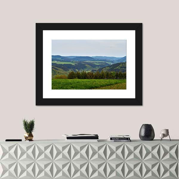 Spring In The Eifel Canvas Wall Art-1 Piece-Framed Print-20" x 16"-Tiaracle