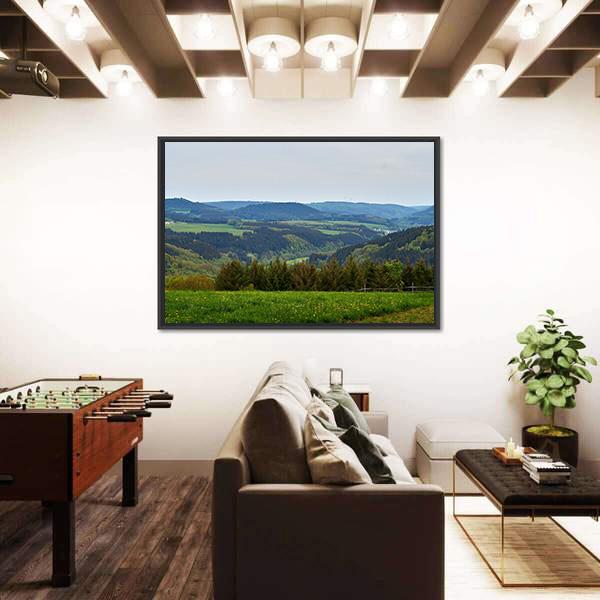 Spring In The Eifel Canvas Wall Art-3 Horizontal-Gallery Wrap-25" x 16"-Tiaracle