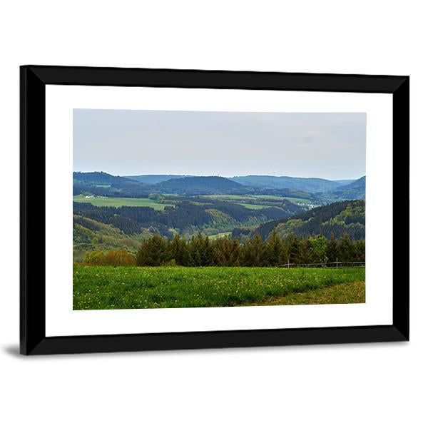 Spring In The Eifel Canvas Wall Art-3 Horizontal-Gallery Wrap-25" x 16"-Tiaracle