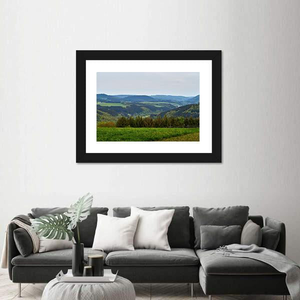 Spring In The Eifel Canvas Wall Art-3 Horizontal-Gallery Wrap-25" x 16"-Tiaracle